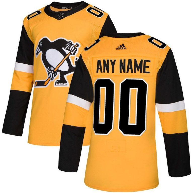 Men Pittsburgh Penguins White Custom Jersey