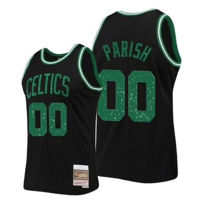 Men Robert Parish Boston Celtics #00 Rings Collection Jersey