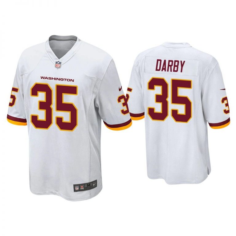 Men Ronald Darby Washington Football Team White Game Jersey