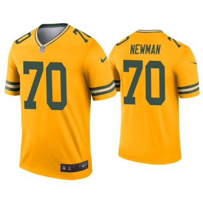 Men Royce Newman Green Bay Packers Gold Inverted Legend Jersey