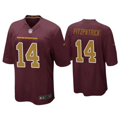 Men Ryan Fitzpatrick Washington Football Team Burgundy Alternate Game Jersey