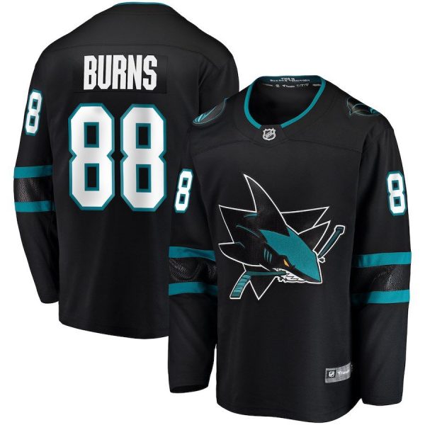 Men San Jose Sharks Brent Burns Teal Breakaway Player Jersey