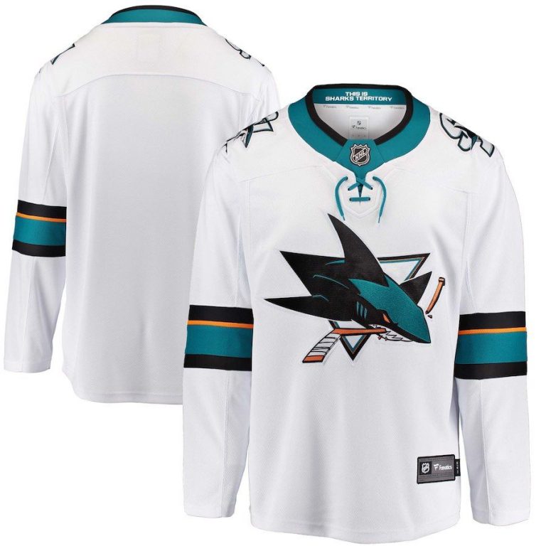 Men San Jose Sharks Teal Breakaway Home Jersey