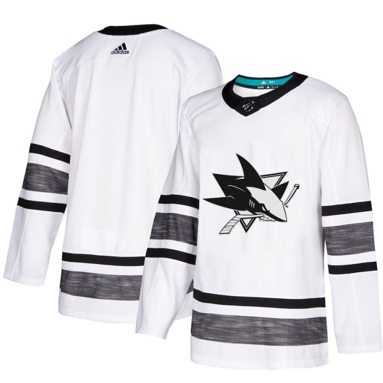 Men San Jose Sharks White 2019 NHL All-Star Game Parley Jersey