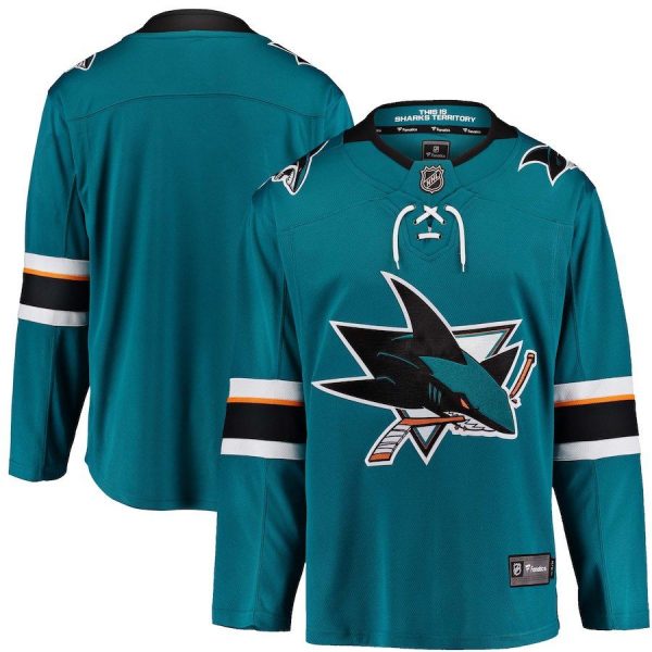 Men San Jose Sharks White Breakaway Away Jersey