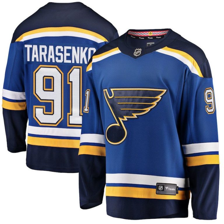 Men St. Louis Blues Vladimir Tarasenko Blue Alternate Breakaway Player Jersey