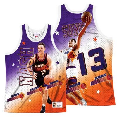 Men Steve Nash Suns Behind The Back Hwc Tank Jersey