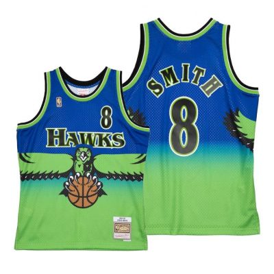 Men Steve Smith #8 Hawks Reload 2.0 Blue Jersey