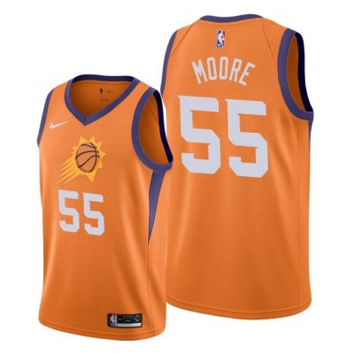Men Suns #55 E Twaun Moore Orange 2020-21 Statement Jersey 2020 Trade
