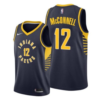 Men T.J. McConnell Indiana Pacers #12 Men 2019-20 Icon Jersey