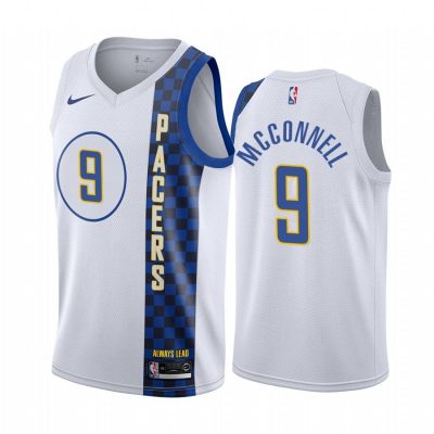 Men T.J. McConnell Indiana Pacers #9 Men 2019-20 City Jersey
