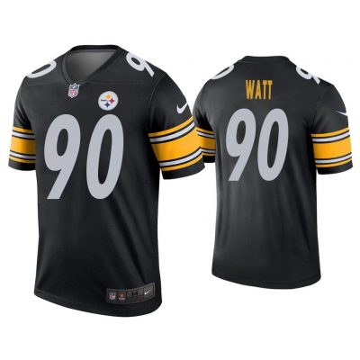 Men T.J. Watt Pittsburgh Steelers Black Legend Jersey
