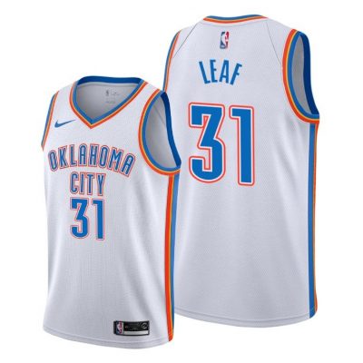 Men TJ Leaf Oklahoma City Thunder 2020-21 Association Jersey - White