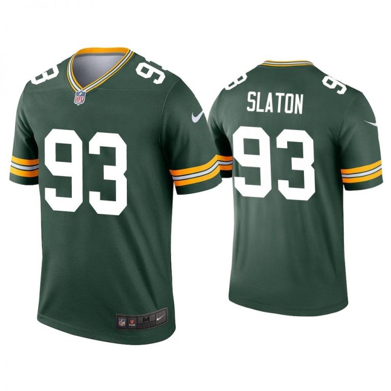 Men Tedarrell Slaton Green Bay Packers Green Legend Jersey