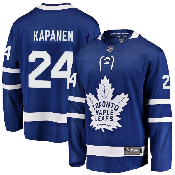 Men Toronto Maple Leafs Kasperi Kapanen Blue Breakaway Player Jersey