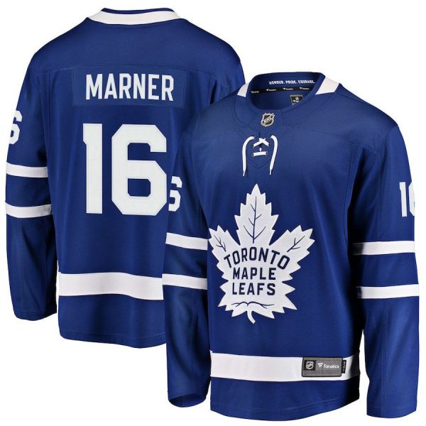 Men Toronto Maple Leafs Mitchell Marner Blue Breakaway Player Jersey
