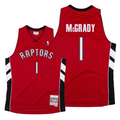 Men Tracy Mcgrady Raptors #1 Hardwood Classics 1995 -2015 Vintage Jersey