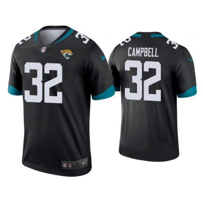 Men Tyson Campbell Jacksonville Jaguars Black Legend Jersey