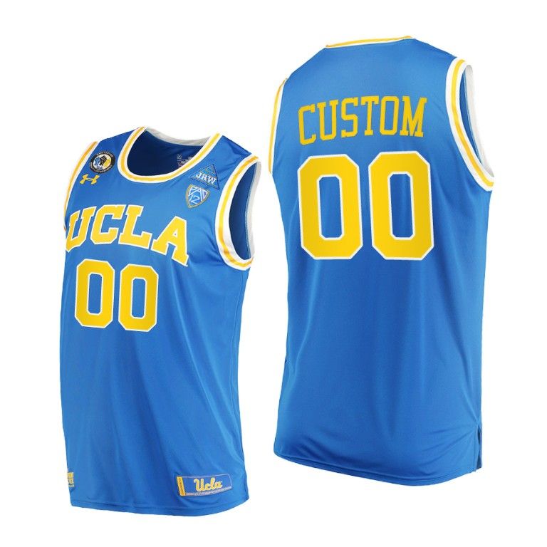 Men UCLA Bruins 2021 March Madness PAC-12 Custom Blue Stand Together Jersey