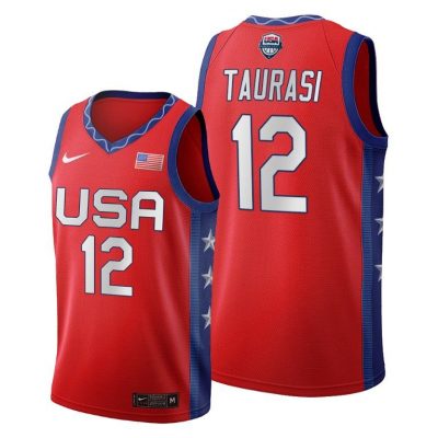 Men USA National Team #12 Diana Taurasi Red 2020 Tokyo Olympics Jersey