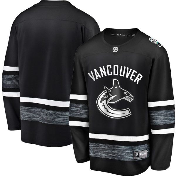 Men Vancouver Canucks Black 2019 NHL All-Star Game Replica Jersey