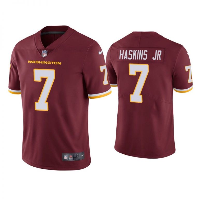 Men Vapor Limited Dwayne Haskins Jr. Washington Football Team Burgundy Jersey