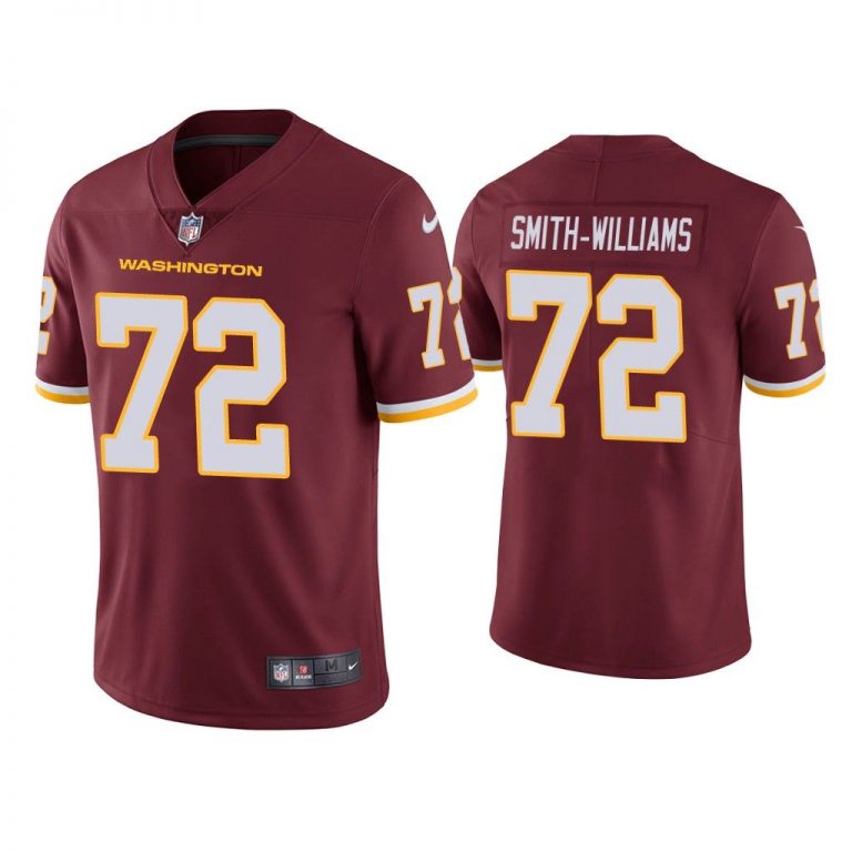 Men Vapor Limited James Smith-Williams Washington Football Team Burgundy Jersey