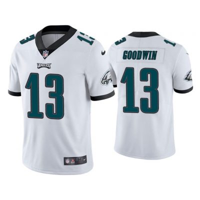 Men Vapor Limited Marquise Goodwin Eagles White Jersey