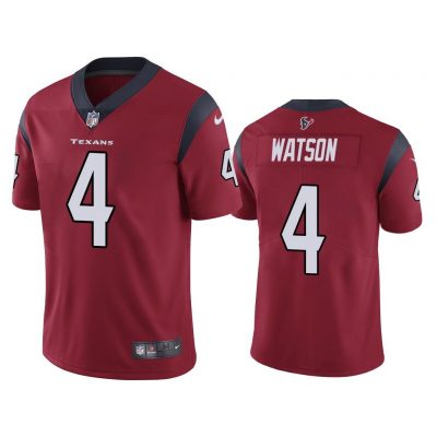 Men Vapor Untouchable Limited Deshaun Watson #4 Houston Texans Red Jersey