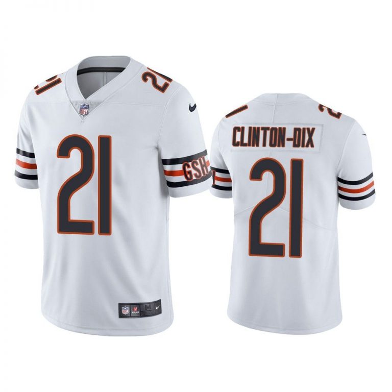 Men Vapor Untouchable Limited HaHa Clinton-Dix #21 Chicago Bears White Jersey