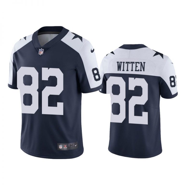 Men Vapor Untouchable Limited Jason Witten #82 Dallas Cowboys Navy Jersey