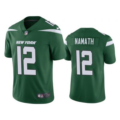 Men Vapor Untouchable Limited Joe Namath #12 New York Jets Green Jersey