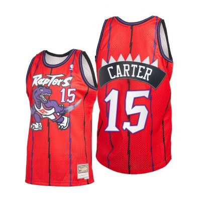 Men Vince Carter #15 Raptors 2021 Reload 2.0 Red Jersey