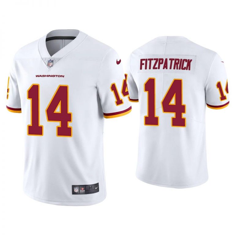 Men Washington Football Team Ryan Fitzpatrick Vapor Limited White Jersey