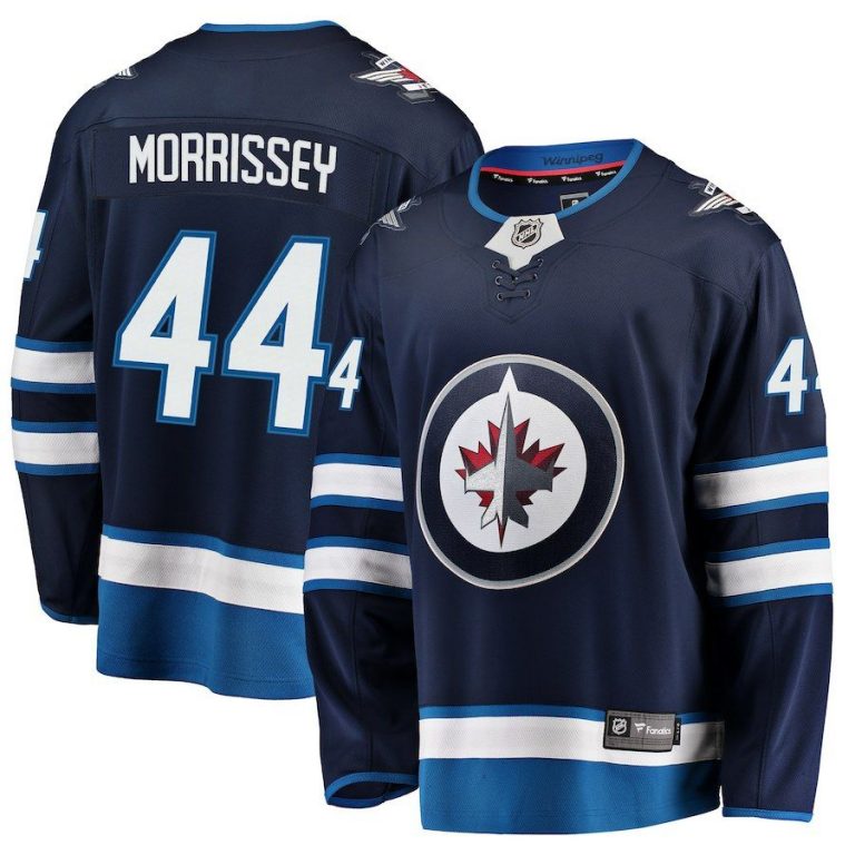 Men Winnipeg Jets Josh Morrissey Navy Breakaway Replica Jersey