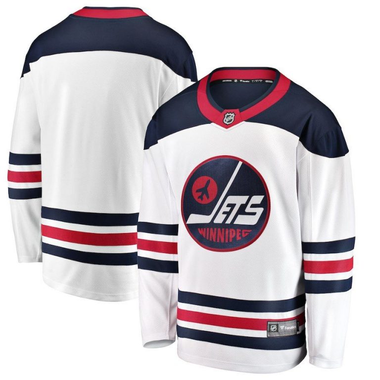 Men Winnipeg Jets White Breakaway Heritage Jersey