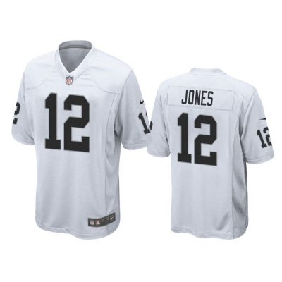 Men Zay Jones Oakland Raiders White Game Jersey