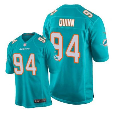 Miami Dolphins #94 Aqua Men Robert Quinn Game Jersey
