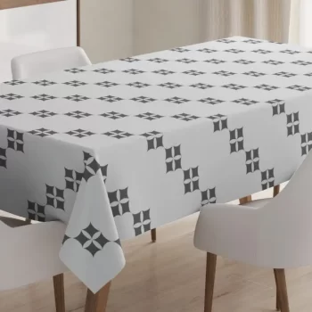 Middle East Squares 3D Printed Tablecloth Table Decor Home Decor