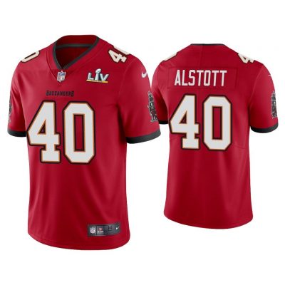 Mike Alstott Tampa Bay Buccaneers Super Bowl LV Red Vapor Limited Jersey