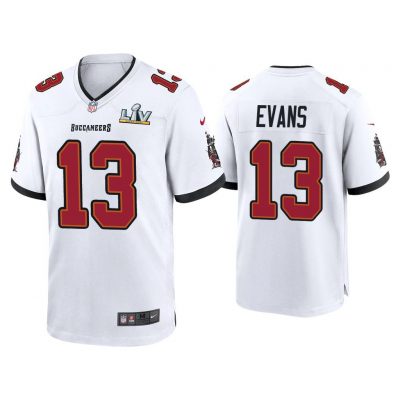 Mike Evans Tampa Bay Buccaneers Super Bowl LV White Game Jersey