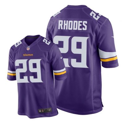 Minnesota Vikings #29 Purple Men Xavier Rhodes Game Jersey