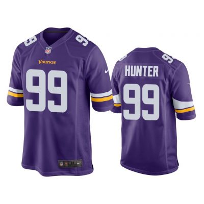 Minnesota Vikings #99 Purple Men Danielle Hunter Game Jersey