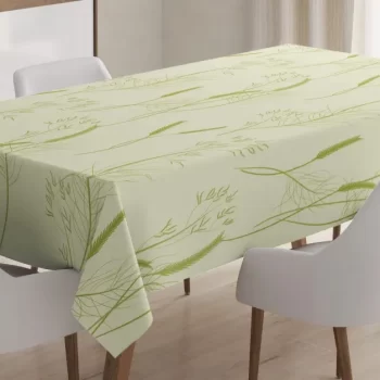 Nature Art Various Herbs 3D Printed Tablecloth Table Decor Home Decor