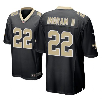 New Orleans Saints #22 Black Men Mark Ingram II Game Jersey