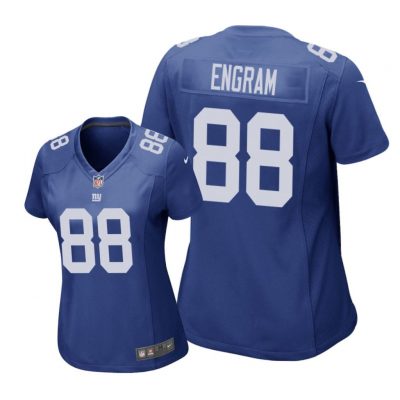 New York Giants #88 Royal Blue Evan Engram Game Jersey - Women