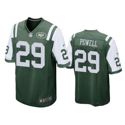 New York Jets #29 Green Men Bilal Powell Game Jersey