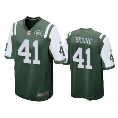 New York Jets #41 Green Men Buster Skrine Game Jersey