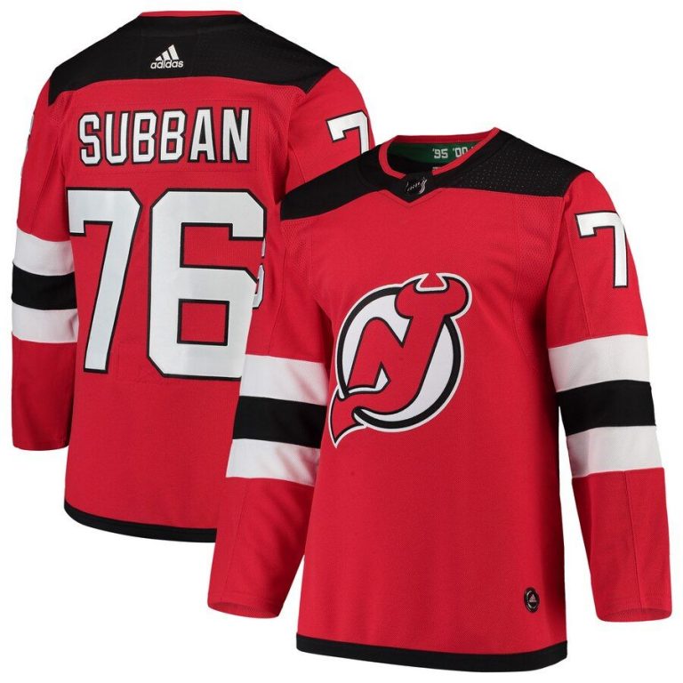 P.K. Subban New Jersey Devils Player Jersey Red