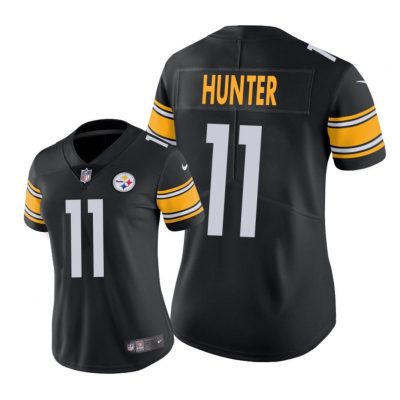 Pittsburgh Steelers #11 Black Justin Hunter Game Jersey - Women